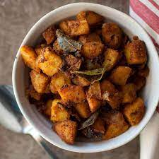 andhra style potato fry recipe