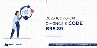 icd 10 cm diagnosis code b96 89