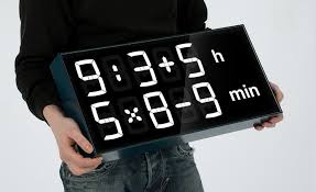Albert Clock Solve Math Equations To