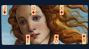 The painting measures 20 3/4 x 14 7/8 in. Masterpiece Playing Cards Art In Detail By Lynn K Patricia Kickstarter