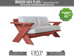 Diy Plans For Modern Wooden Sofa Plans
