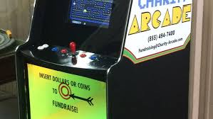 s arcade machines to charity events
