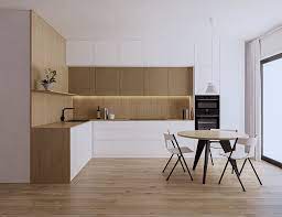 3d model modern kitchen created in