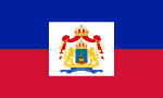 Die nationalflagge von haiti besteht aus zwei gleich großen horizontalen streifen in den farben blau und rot. Flagge Haitis Wikipedia