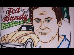The serial killer coloring book ii: Ted Bundy Serial Killer Coloring Book Ielamme Youtube