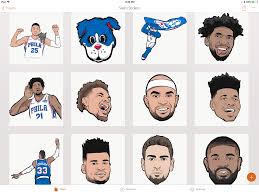 Fully customize your logo with unlimited. Philadelphia 76ers Emoji And Sixers Social Night On Behance