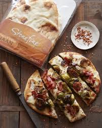 bacon and brussels sprouts flatbread