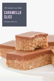 caramello slice 10 minute no bake