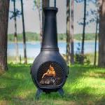 Cast aluminum chiminea outdoor fireplace Sydney