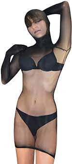Amazon.com: Phoenix - Sheer Pantyhose Encasement Nylon Top (Black):  Clothing, Shoes & Jewelry