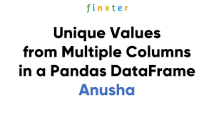 unique values from multiple columns