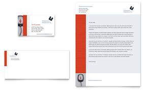 Computer Software Company Business Card Letterhead