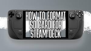 how to format an sd card for steam deck