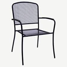 Metal Mesh Patio Arm Chair