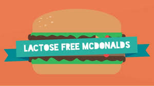 what is lactose or dairy free at mcdonalds