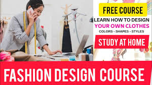 free fashion design course 3 months