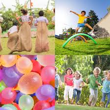 outdoor party games for kids birthday