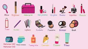 makeup kit list name with pictures top