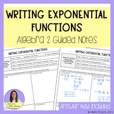 Writing Exponential Functions Guided