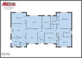 Stewart House Type Floor Plan With Acj