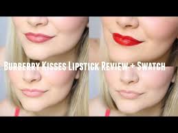 burberry kisses lipsticks review