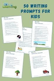 50 writing prompts for kids k5 learning