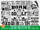 Golf Bundle SVG, Golfer Svg, Golfing Svg Graphic by TonisArtStudio ...