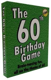 60th birthday present for men the game fun new party