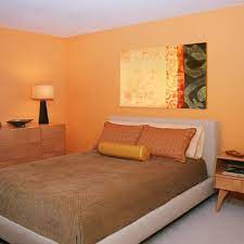 Mid Century Modern Orange Bedroom Ideas