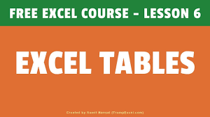 free excel training 12 hours