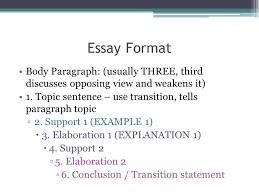 Basic Essay Format Introduction  Corlytics