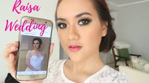 raisa wedding makeup tutorial on acne