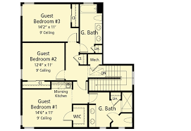 Energy Efficient House Plan With 4 Or 5