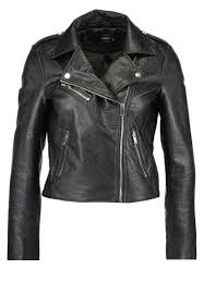 Only Petite Onllou Faux Leather Jacket Black Women