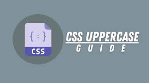 css uppercase and lowercase guide