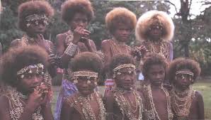 Similarly, the solomon island melanesians have dark skin, blue eyes, and blonde hair. Wantok Nius Melanesian People The World S Only Natural Black Blondes
