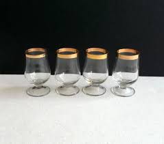 vintage soviet miniature shot glasses