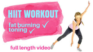 hiit home workout exercise for women