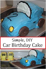 Birthday cake for two year old. Car Birthday Cake There S Just One Mommy