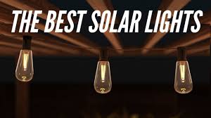 best outdoor solar string lights of
