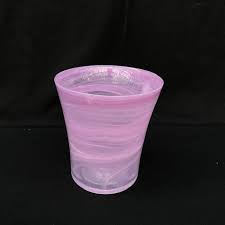 Orchid Pot Glass Lilac