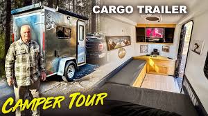 5x8 cargo trailer diy cer conversion