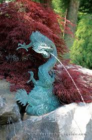 Dragon Garden Dragon Decor Dragon Art