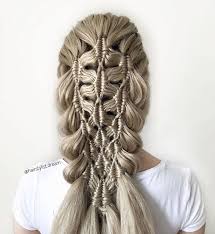 Curls can be the end for a party look. 20 Amazing Braided Hairstyles By 17 Year Old German Stylist Milena Demilked