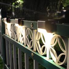 led solar stair fence lamp decoration