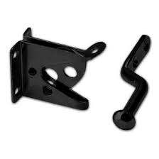 Automatic Gate Latch Black Garden