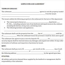 Sublease Agreement 22 Download Free Documents In Pdf Word