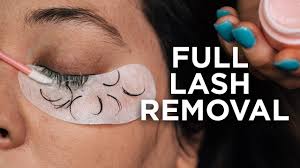how to easily remove lash extensions