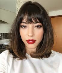 But the best shape for a full fringe is square or a long face shape, the illusion is that they soften the strong jawline. 86 Best Bob Hairstyles And Haircuts To Try In 2021 All Things Hair Uk
