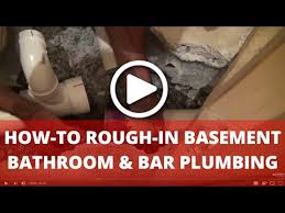 Plumbing For Basement Bathroom